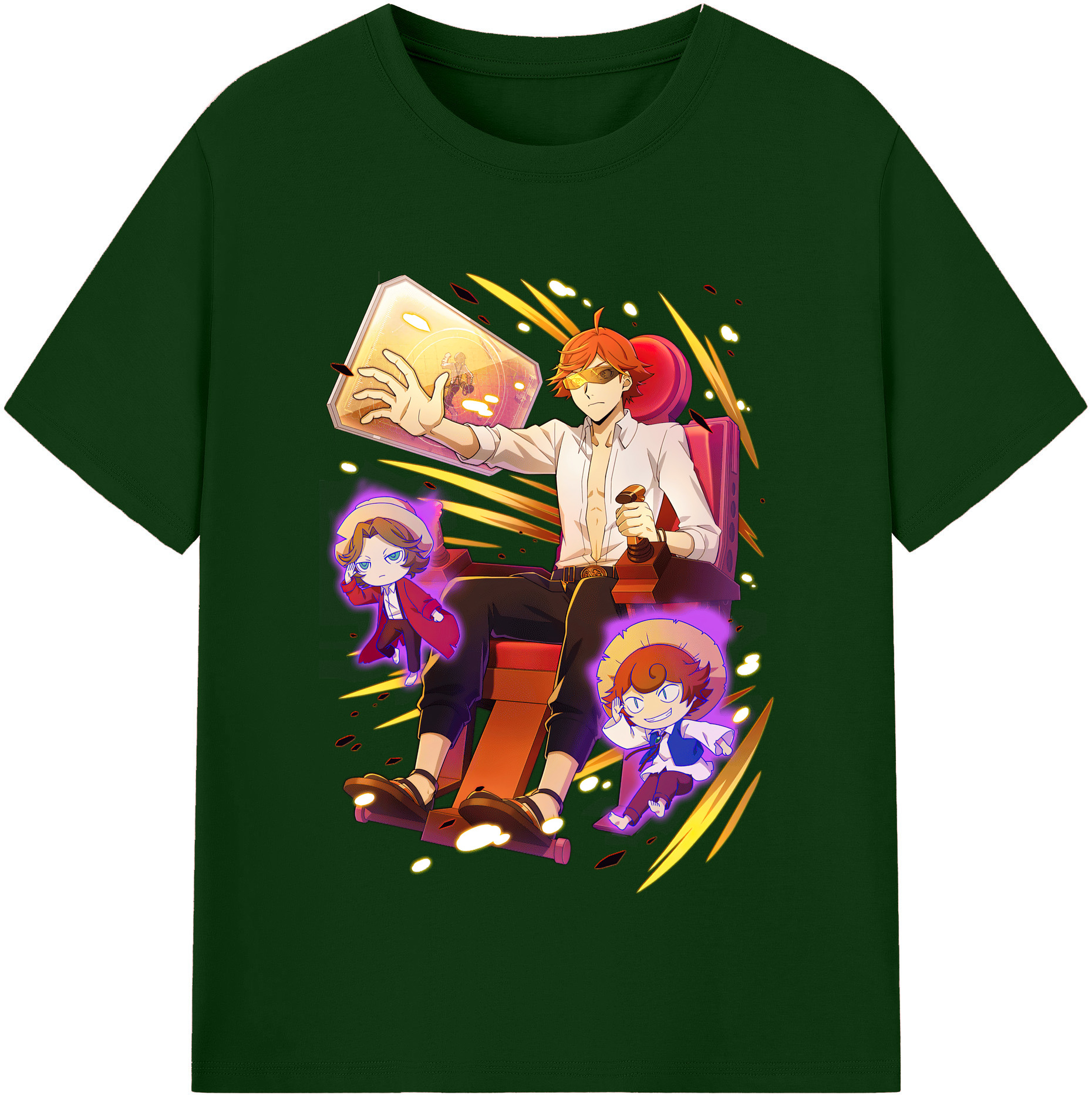 （画像用） 文豪ストレイドッグス Bungo Stray Dogs 綿100％半袖Tシャツ（フロントプリント）
